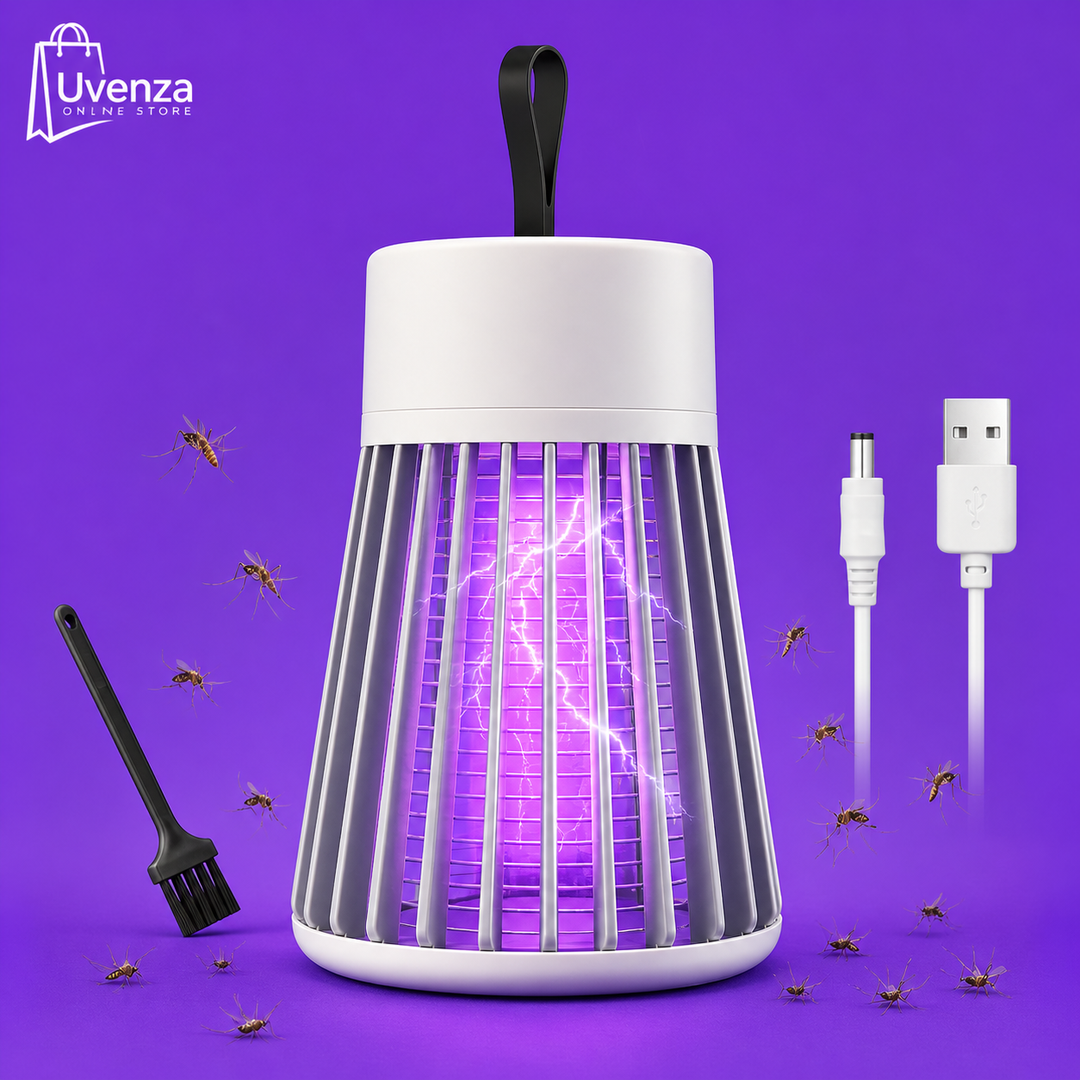USB Mosquito Killer Lamp – 360° UV Insect Trap for a Peaceful, Bite-Free Environment