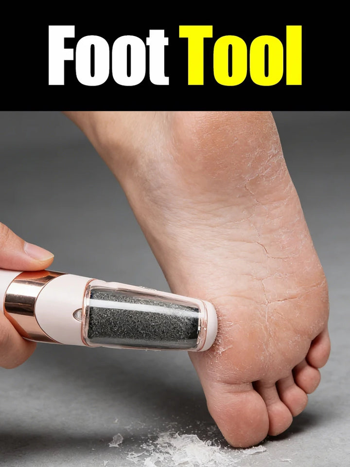 Electric Foot Scrubber – Rechargeable Callus Remover for Smooth &amp; Healthy Feet