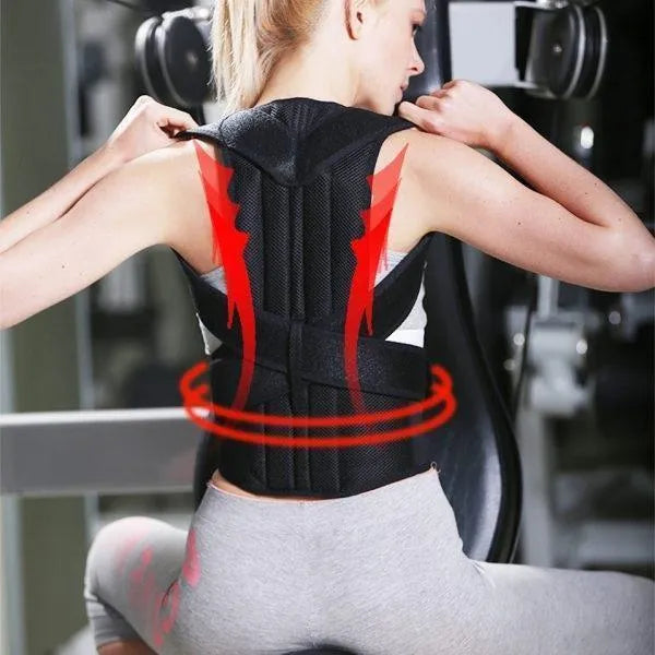 Adjustable Posture Corrector Belt – Back &amp; Shoulder Support for Pain Relief and Proper Alignment