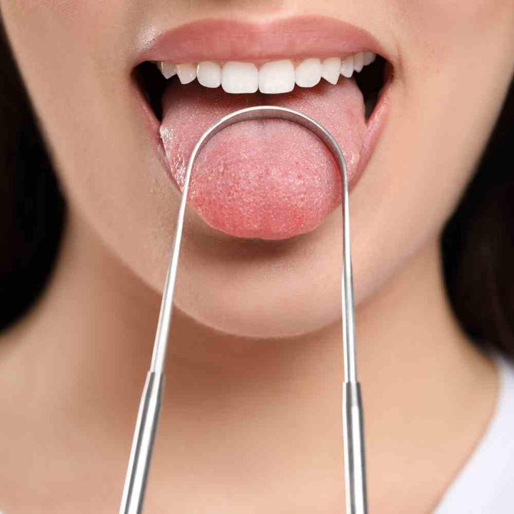 Stainless Steel Tongue Cleaner – Fresh Breath &amp; Oral Hygiene Scraper